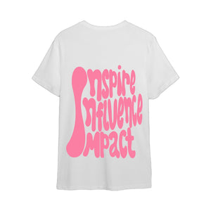 INSPIRE INFLUENCE IMPACT PINK TEE