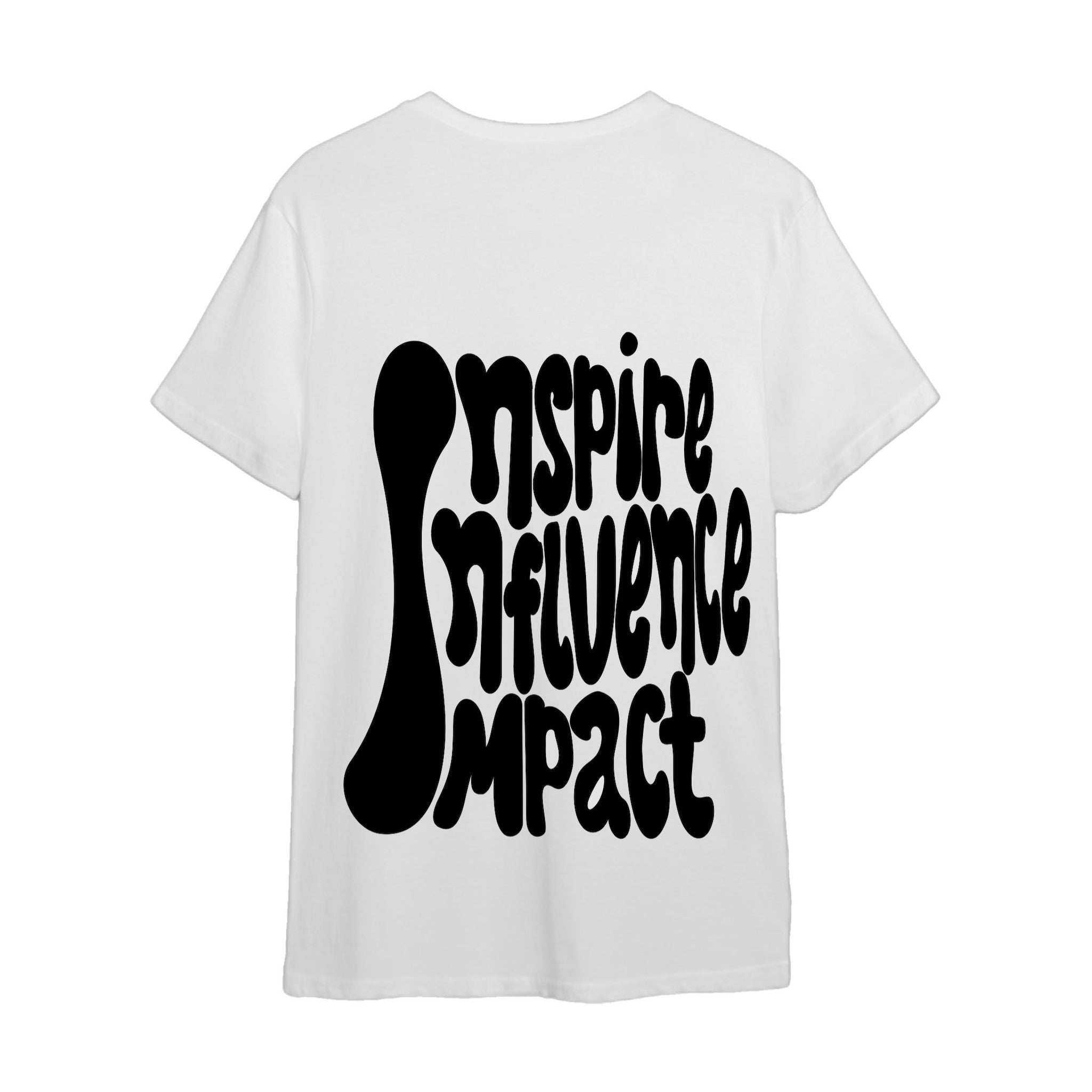 INSPIRE INFLUENCE IMPACT BLACK TEE